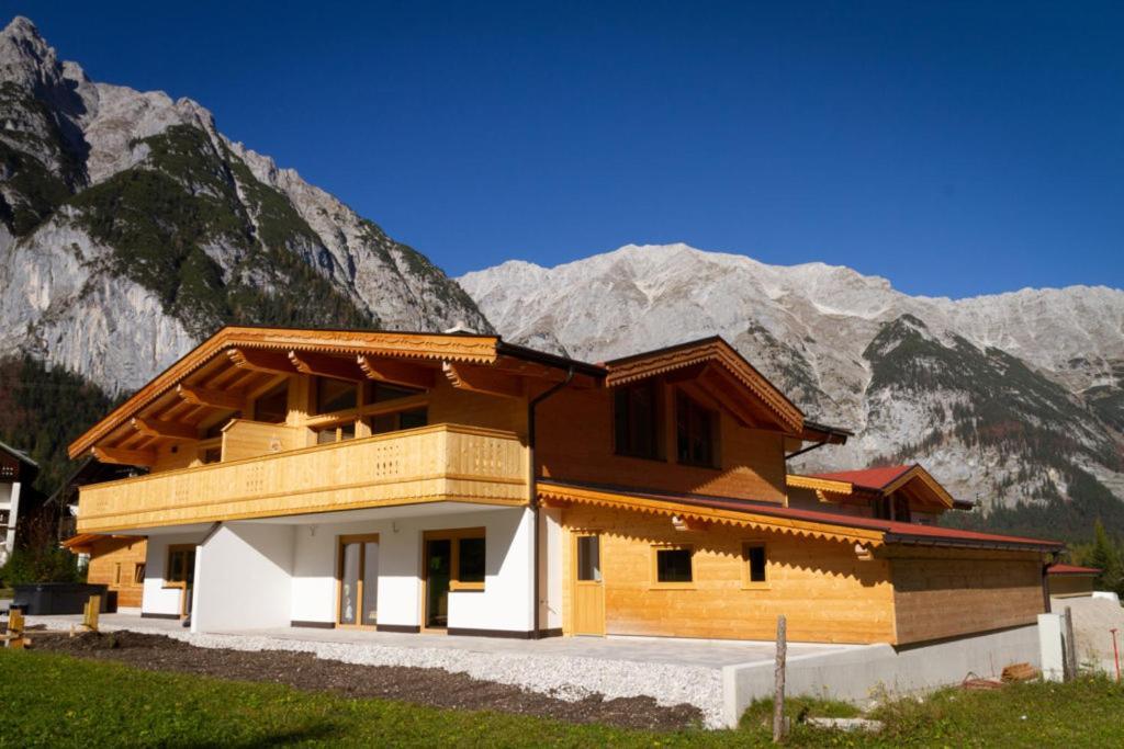 Alpenchalet Im Leutaschtal 외부 사진