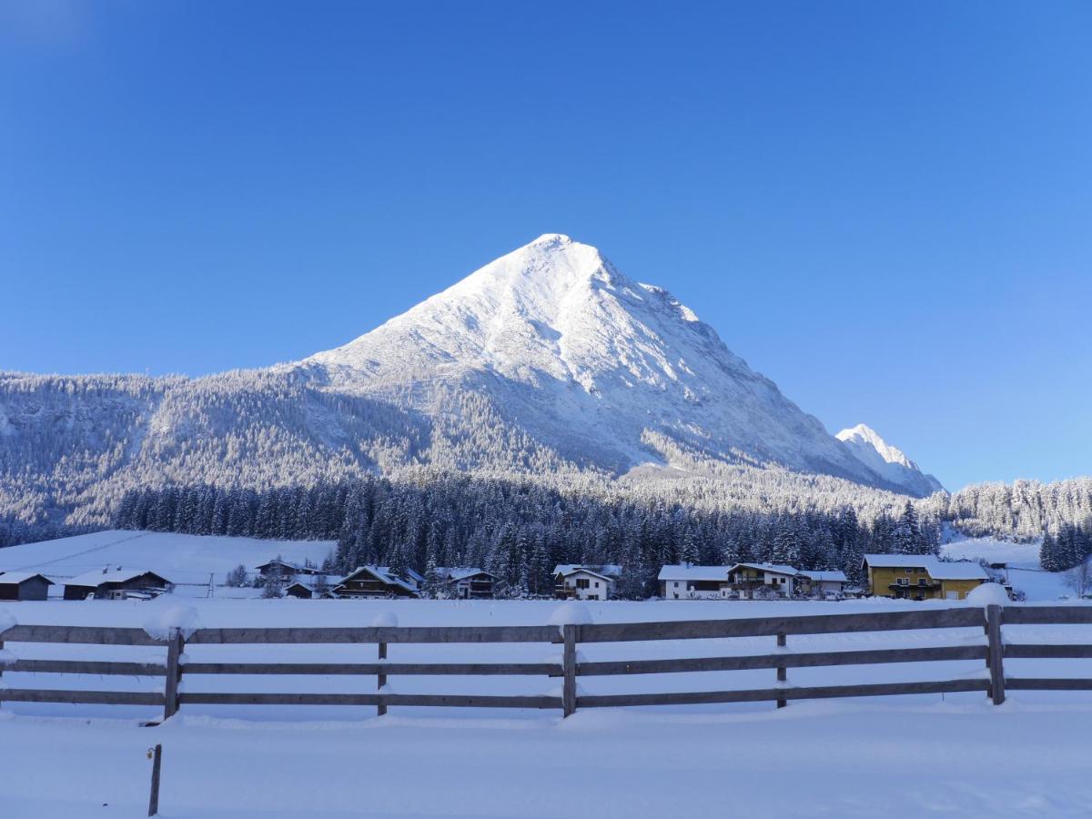 Alpenchalet Im Leutaschtal 외부 사진