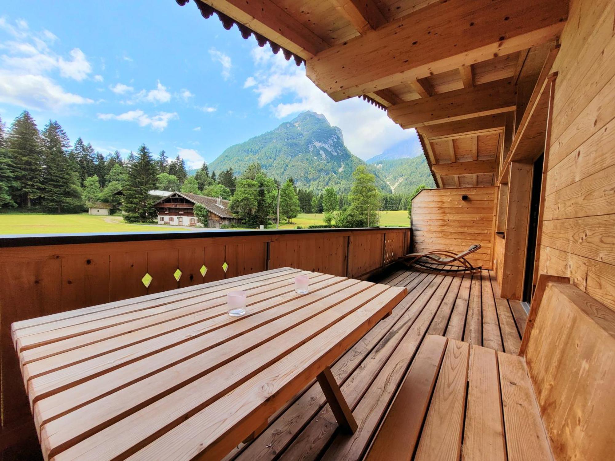 Alpenchalet Im Leutaschtal 외부 사진